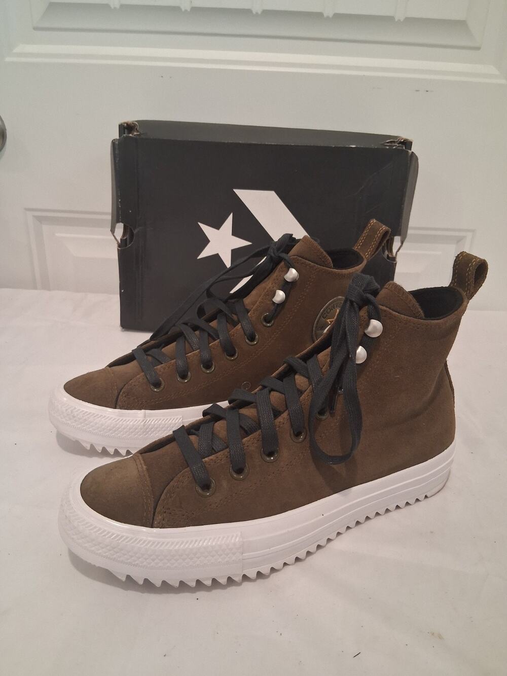 Converse Chuck Taylor All Star Hiker High Top Surplus Olive Green 565238C Sz 9 W